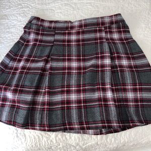 Plaid Skirt